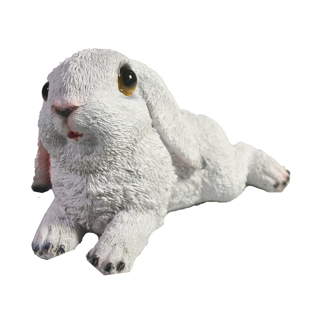 Символ года Кролик отдыхает (белый)