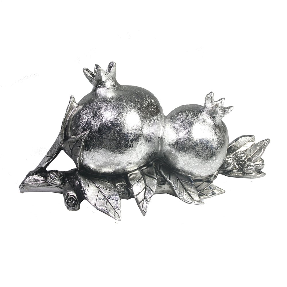Фигура декоративная Гранаты (серебро)