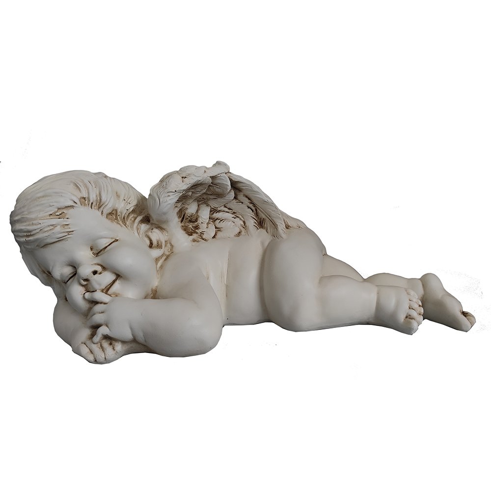 Фигура декоративная Спящий ангел (антика)