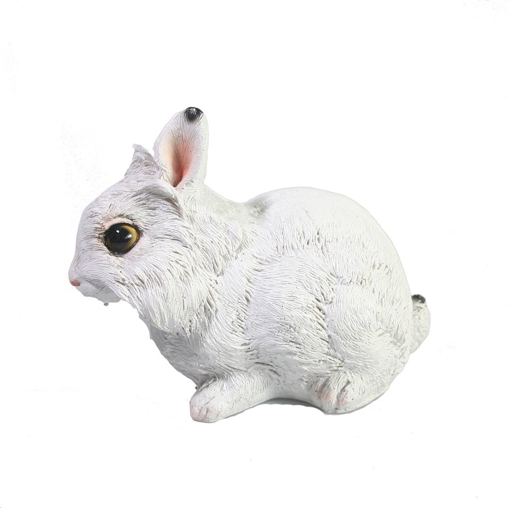 Символ года Пушистый кролик (белый) L13W7H10