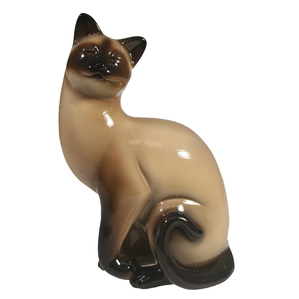 Фигура декоративная Кошка сиамская, 13*8*19см