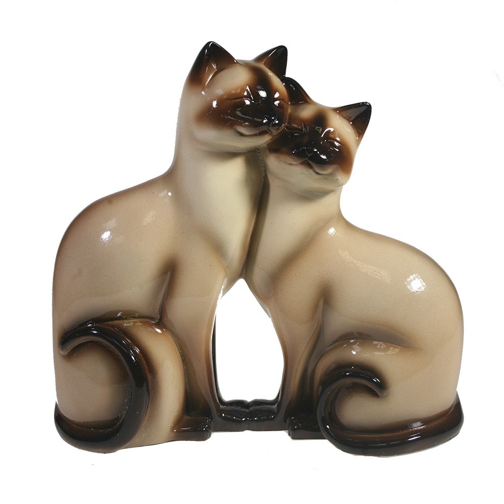 Фигура декоративная Кошки сиамские