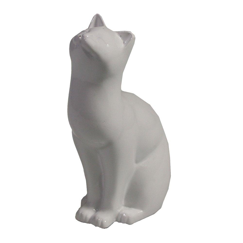 Фигура декоративная Кошка (белая), 6.5*4*9см