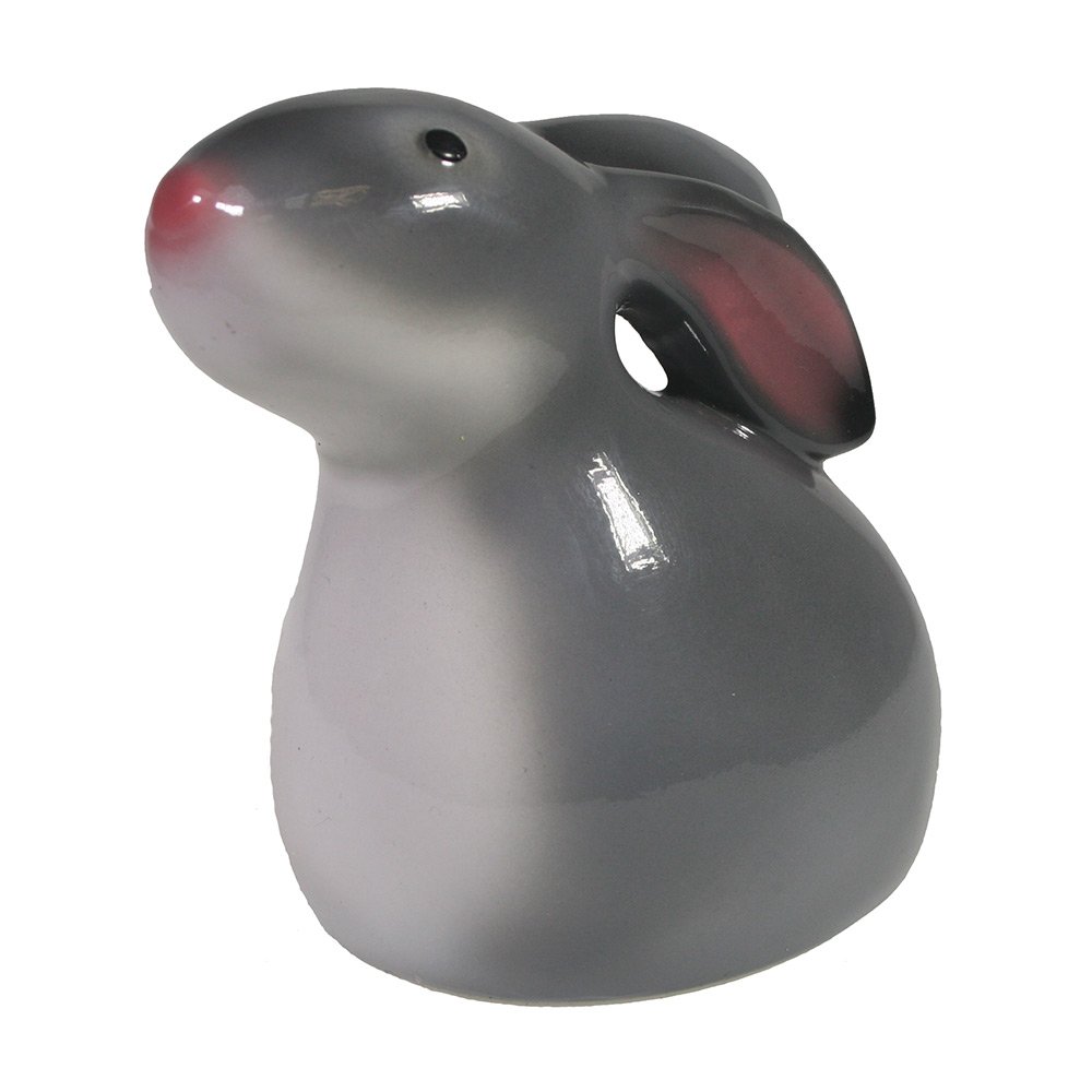 Фигура декоративная Кролик (серый), 8,5*13*12,5см