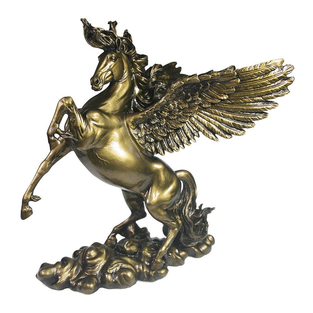 Фигура декоративная Пегас (темное золото), 25*17*28см