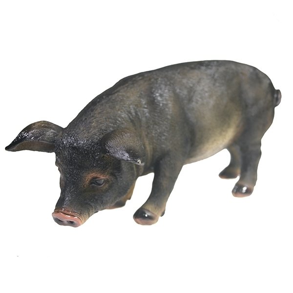 Фигура декоративная Свинка Фуся, 29.5*12*13см (темная)