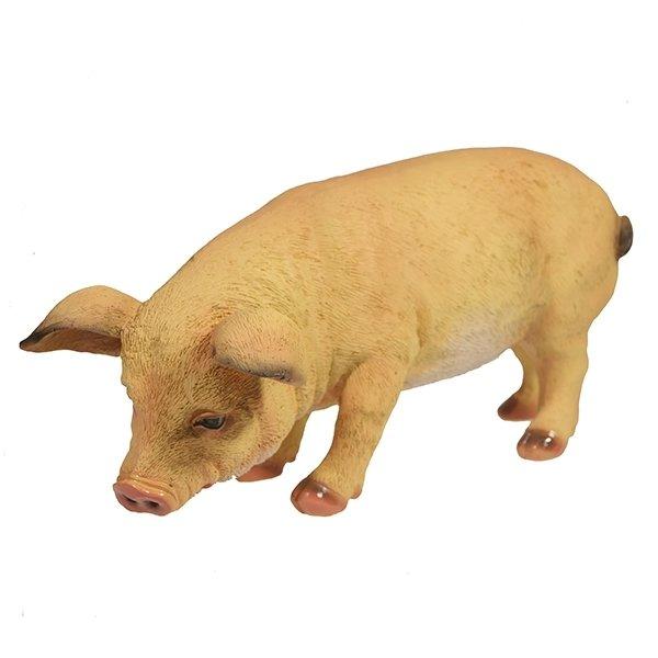 Фигура декоративная Свинка Фуся, 29.5*12*13см (светлая)