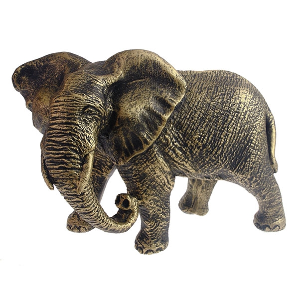Фигура декоративная Слон африканский (брозна), 17,5*9*13см