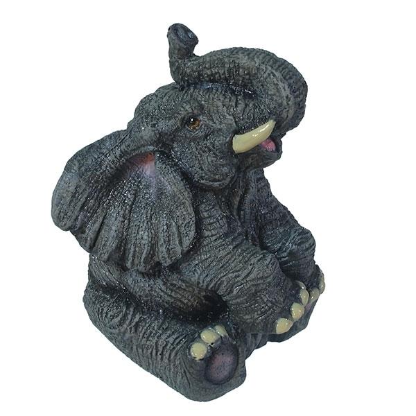 Фигура декоративная Слон (цвет серый), размер 10*9*13.5см